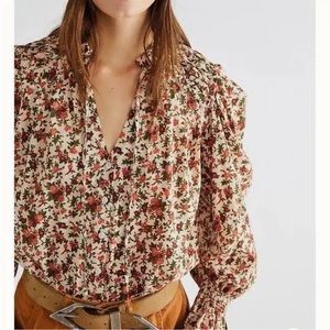 Free People - Meant to Be Blouse - NWOT